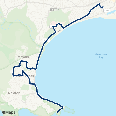 First South & West Wales  map