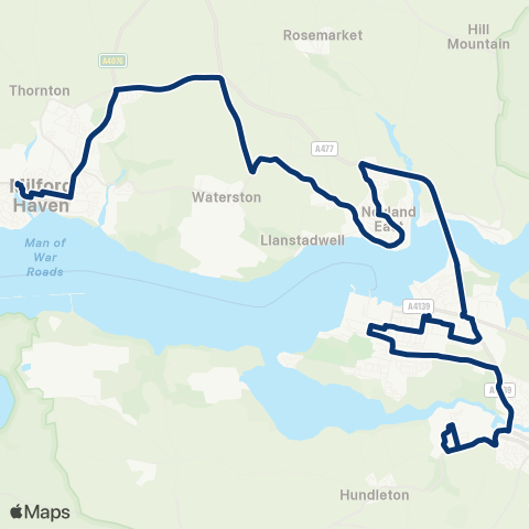 First South & West Wales  map