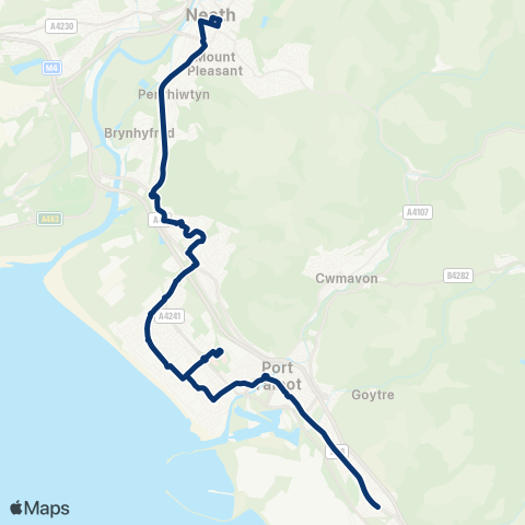 First South & West Wales  map