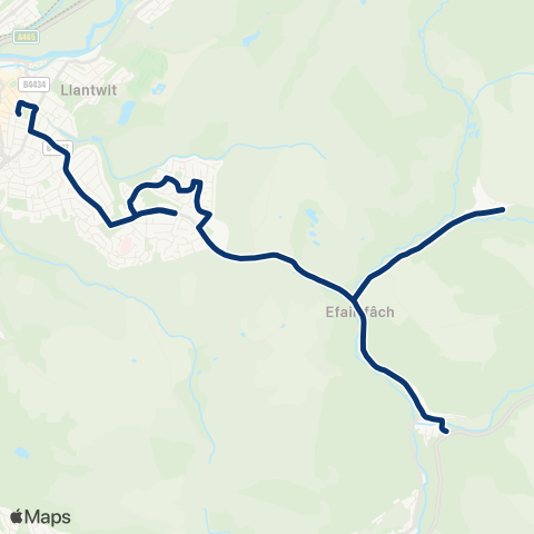 First South & West Wales  map