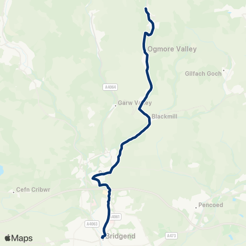 First South & West Wales  map