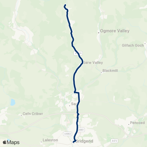 First South & West Wales  map