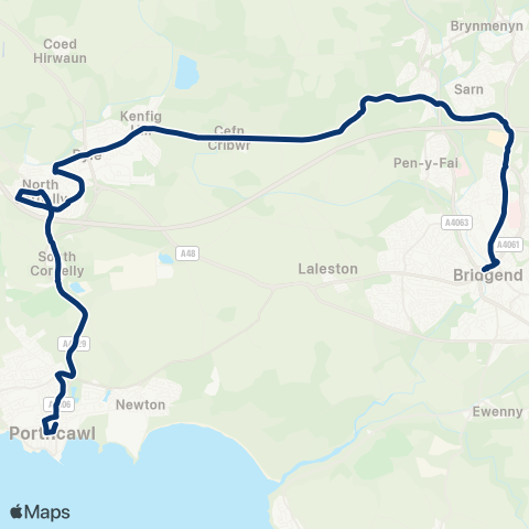 First South & West Wales  map