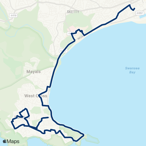 First South & West Wales  map