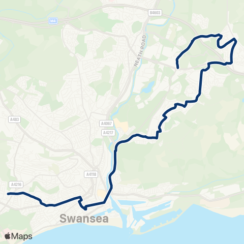 First South & West Wales  map