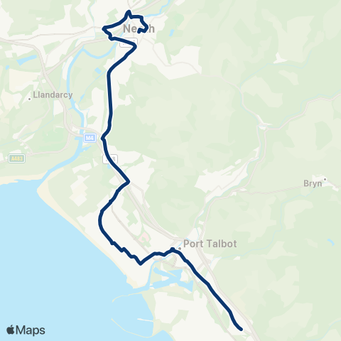 First South & West Wales  map