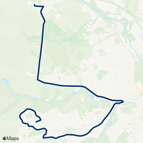 First South Yorkshire Stannington Rd / Acorn Dr - Bradfield Sch / Kirk Edge Rd map