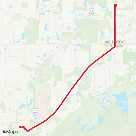 Citilink West Jefferson / Lutheran Hospital map