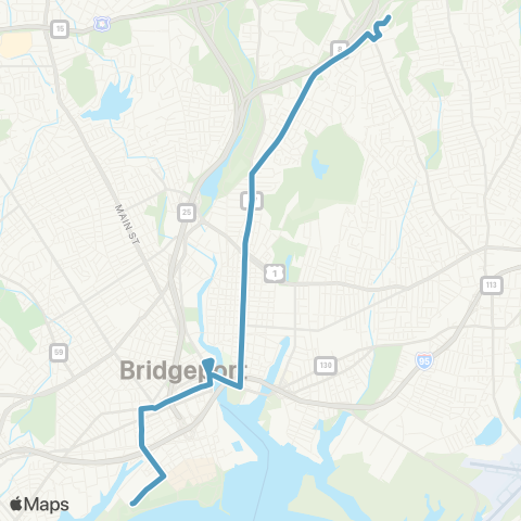 GBT Route 9 map