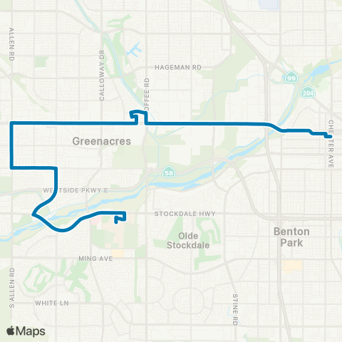 GET CSUB / Downtown map