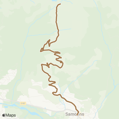 Les Navettes du Giffre Samoëns Office du tourisme - Col de Joux Plane map