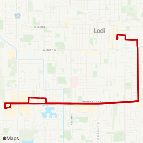 GrapeLine Route 2 map