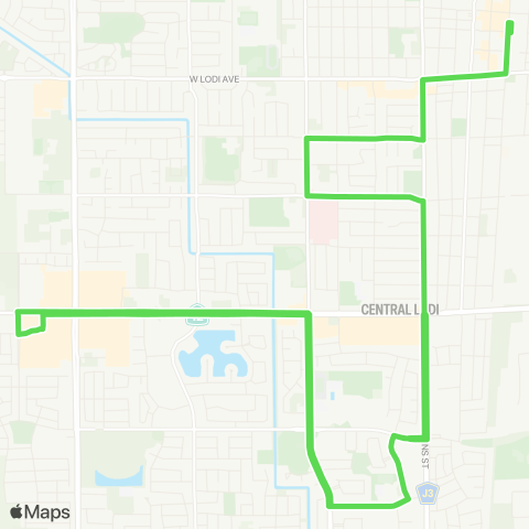 GrapeLine Route 4 map