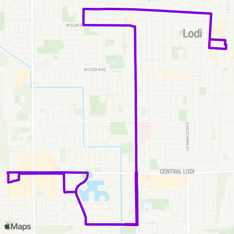 GrapeLine Route 3 map