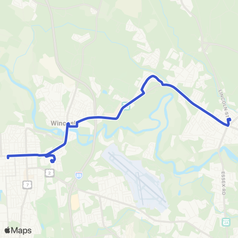 GMT Essex Junction map