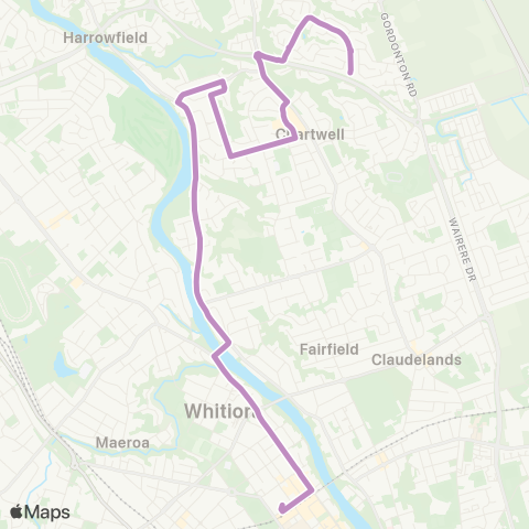 Busit Chartwell map