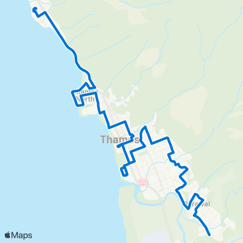 Busit Thames Connector map