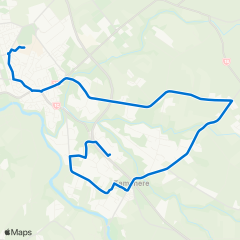 Busit Tamahere / Matangi map