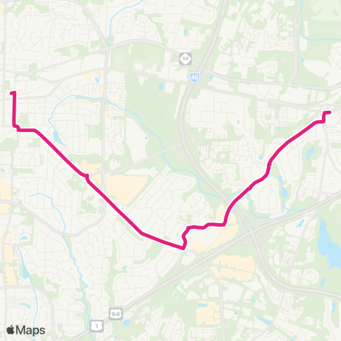 GoCary Buck Jones map