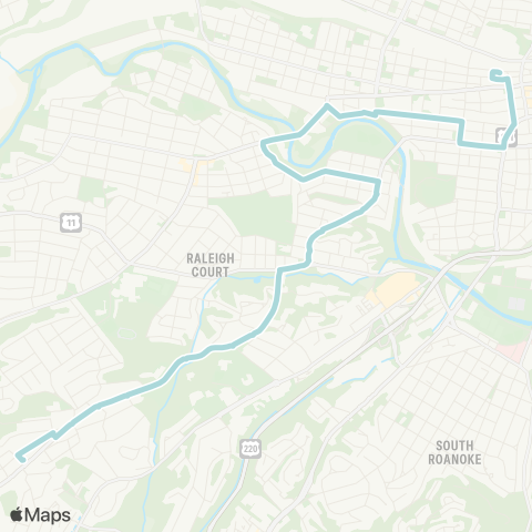 Valley Metro 62 - Red Rock to 3rd Street Station map