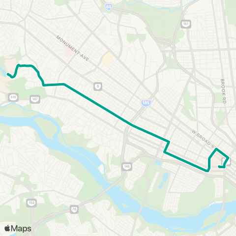 GRTC Grove map