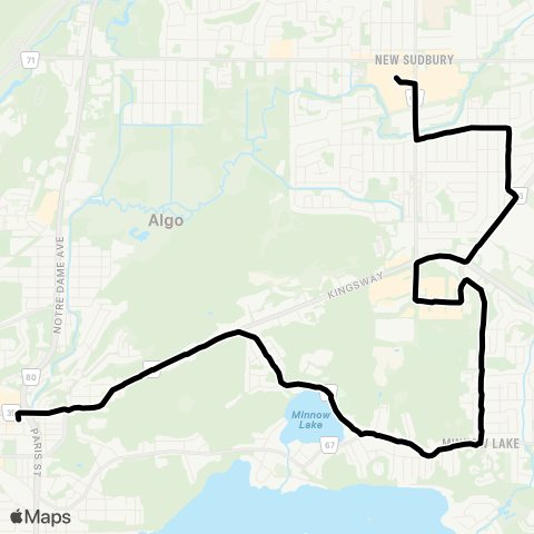 GST Second Ave. map