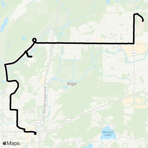 GST Donovan - College Boreal map