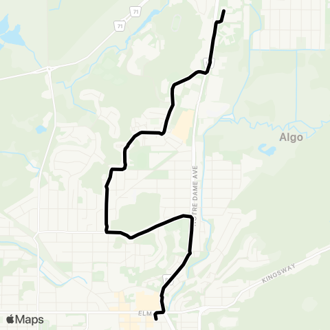 GST Cambrian Heights Local map