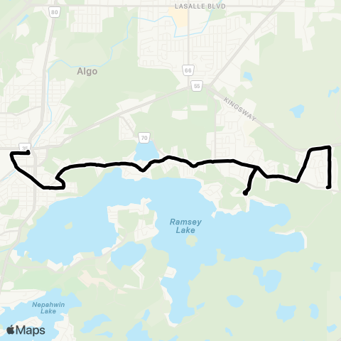 GST Minnow Lake map