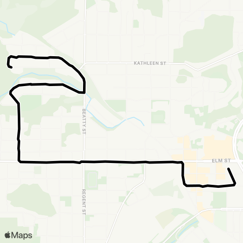 GST McKim Local map