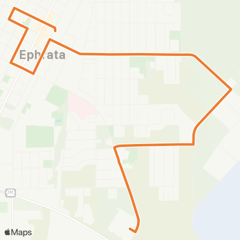 GTA Ephrata map