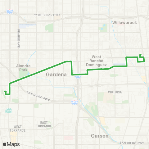 GTrans Line 3 map