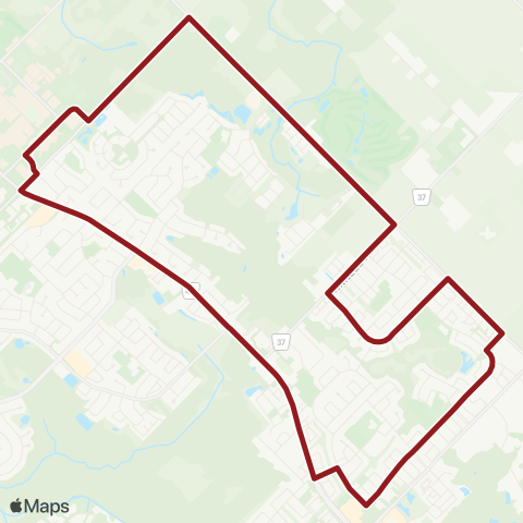 Guelph Transit Goodwin map