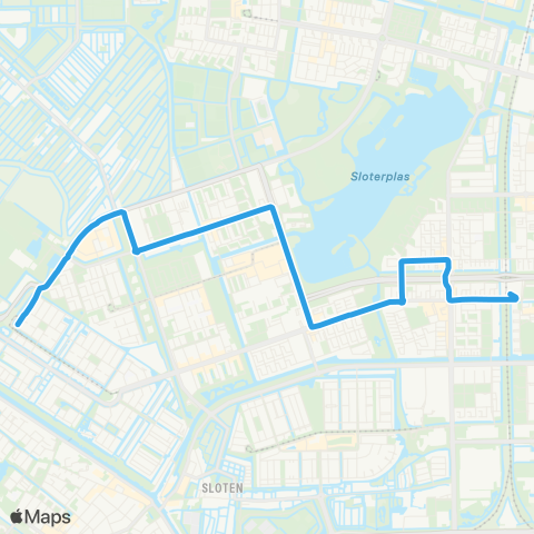 GVB Lijn 63 map