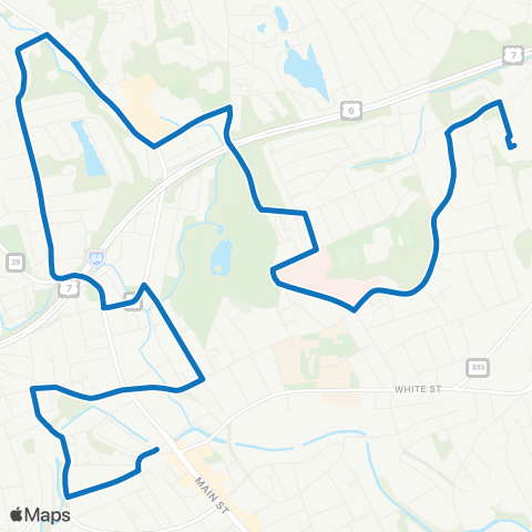 HARTransit Rose Hill - Hospital map