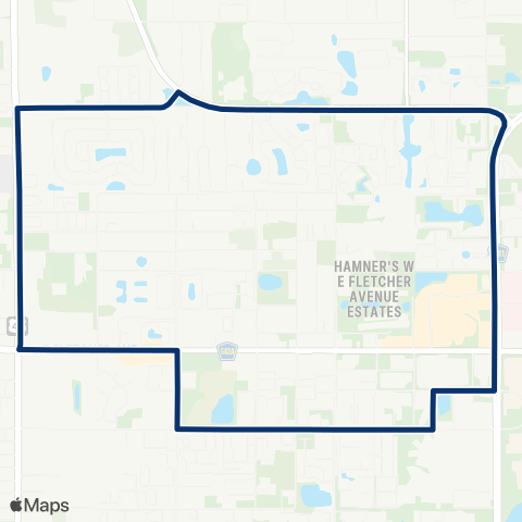 HART University Area Connector map