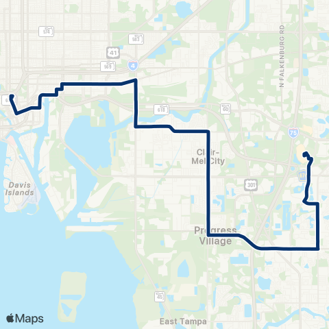 HART Progress Village / Brandon map