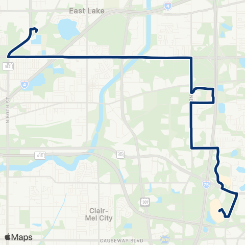 HART Brandon / Netpark map