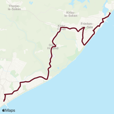 Hedingham & Chambers  map