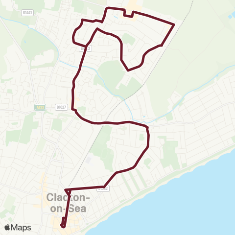 Hedingham & Chambers  map