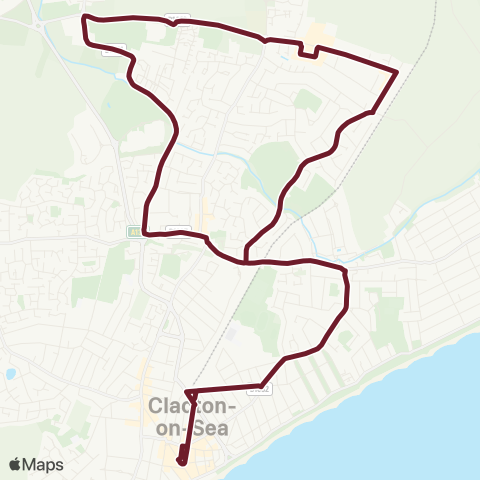 Hedingham & Chambers  map