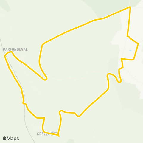 Hauts-de-France Car 60 - Lignes scolaires Laboissière en Thelle map