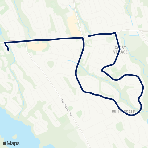 Halifax Transit Colby map