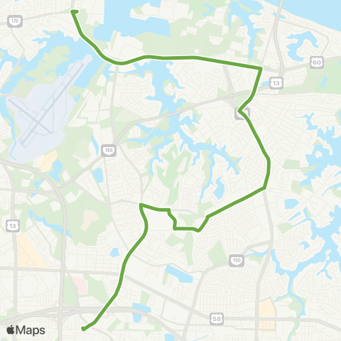 HRT Wesleyan & Haygood Rd map