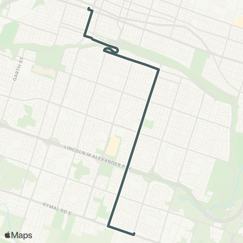 HSR Upper Sherman map