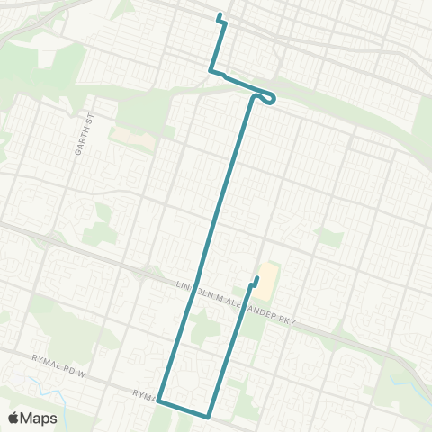 HSR Upper Wellington map