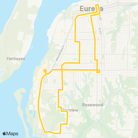 ETS Ets Gold Route map