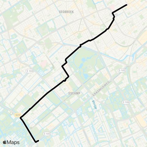 HTM Vrederust - Grote Markt map