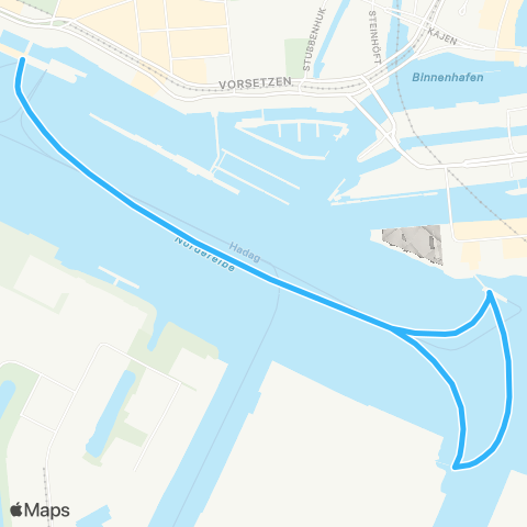 HVV St. Pauli-Landungsbrücken > Arningstraße > Elbphilharmonie > St. Pauli-Landungsbrücken map