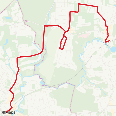 StadtBus/RegionalBus (Hamburg) Reinbek > Klosterbergen > Max-Eichholz-Ring > Bf. Bergedorf map